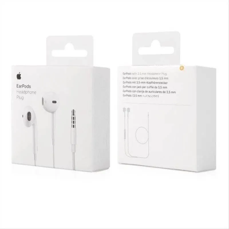 Earpods Manos Libre Plug 3.5mm HQ Audifonos iPhone Y Android Aaa